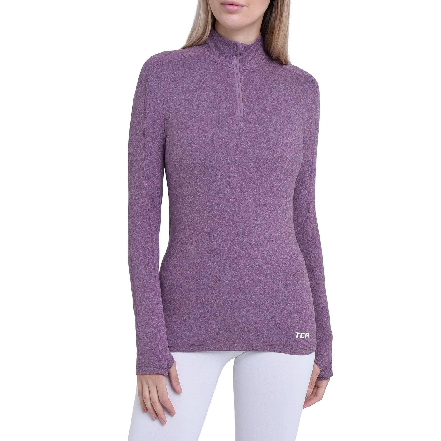 Women's Fusion Long Sleeve Half Zip Top 11 Women's Fusion Long Sleeve Half Zip Top - Image 11