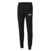 Puma Essentials Logo Mens Slim Jogger Pant Black/White