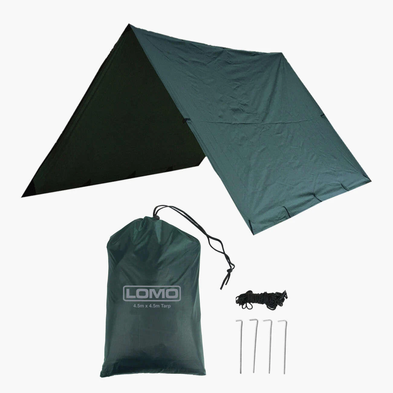 Lomo 4.5m X 4.5m Bushcraft Tarp 1 Lomo 4.5m X 4.5m Bushcraft Tarp