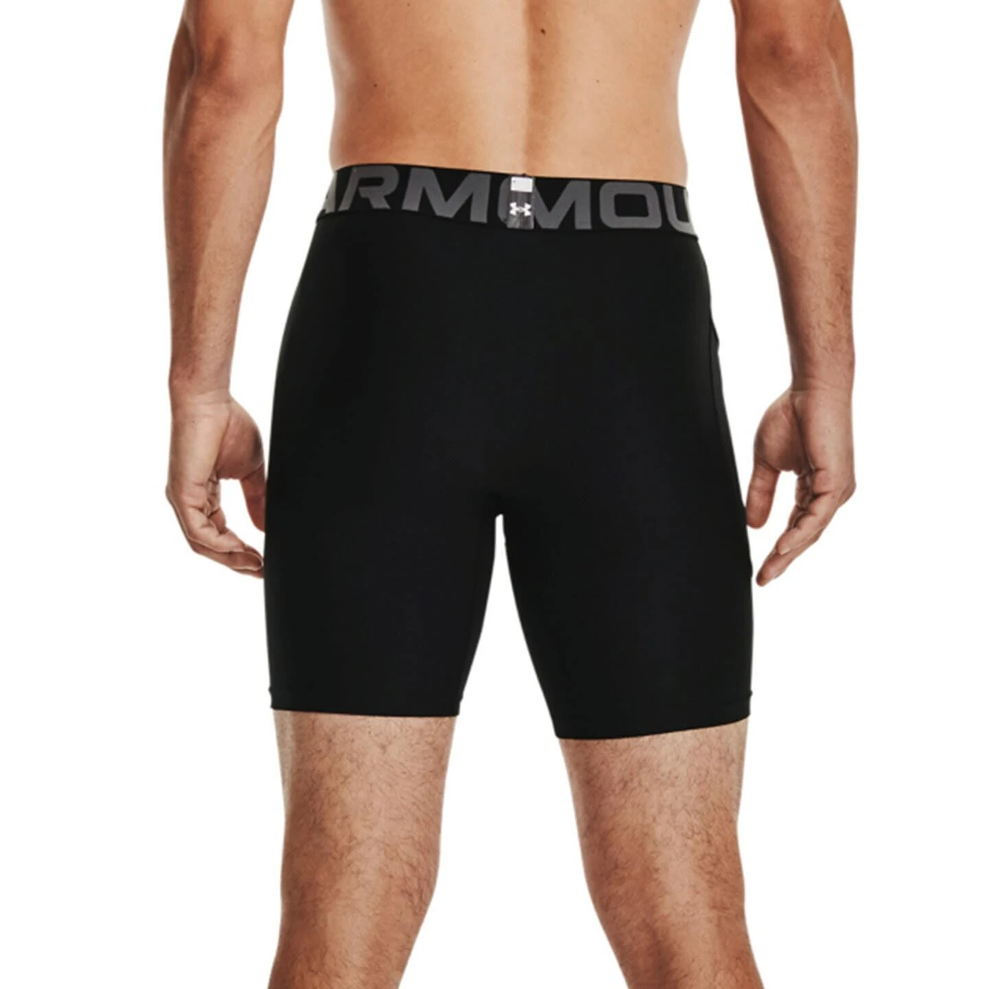 Under Armour Mens HeatGear Base Layer Bottoms (Black/White) 4 Under Armour Mens HeatGear Base Layer Bottoms (Black/White) - Image 4