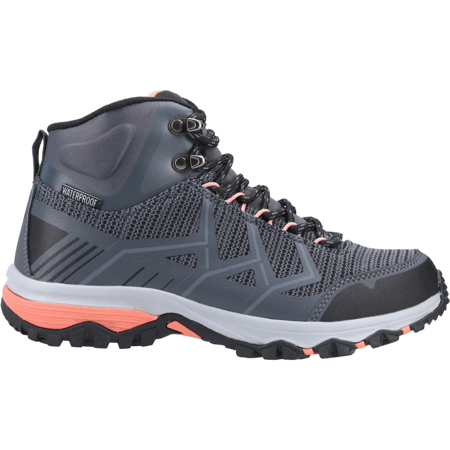 Cotswold Wychwood Mid Ladies Hiking Boots GREY 1 Cotswold Wychwood Mid Ladies Hiking Boots GREY