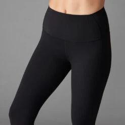 Fitness-Mad Womens/Ladies Pearlised High Waist Dance Leggings (Black) -Outdoor Products Shop k138176ee6731076048277de04cbbca72