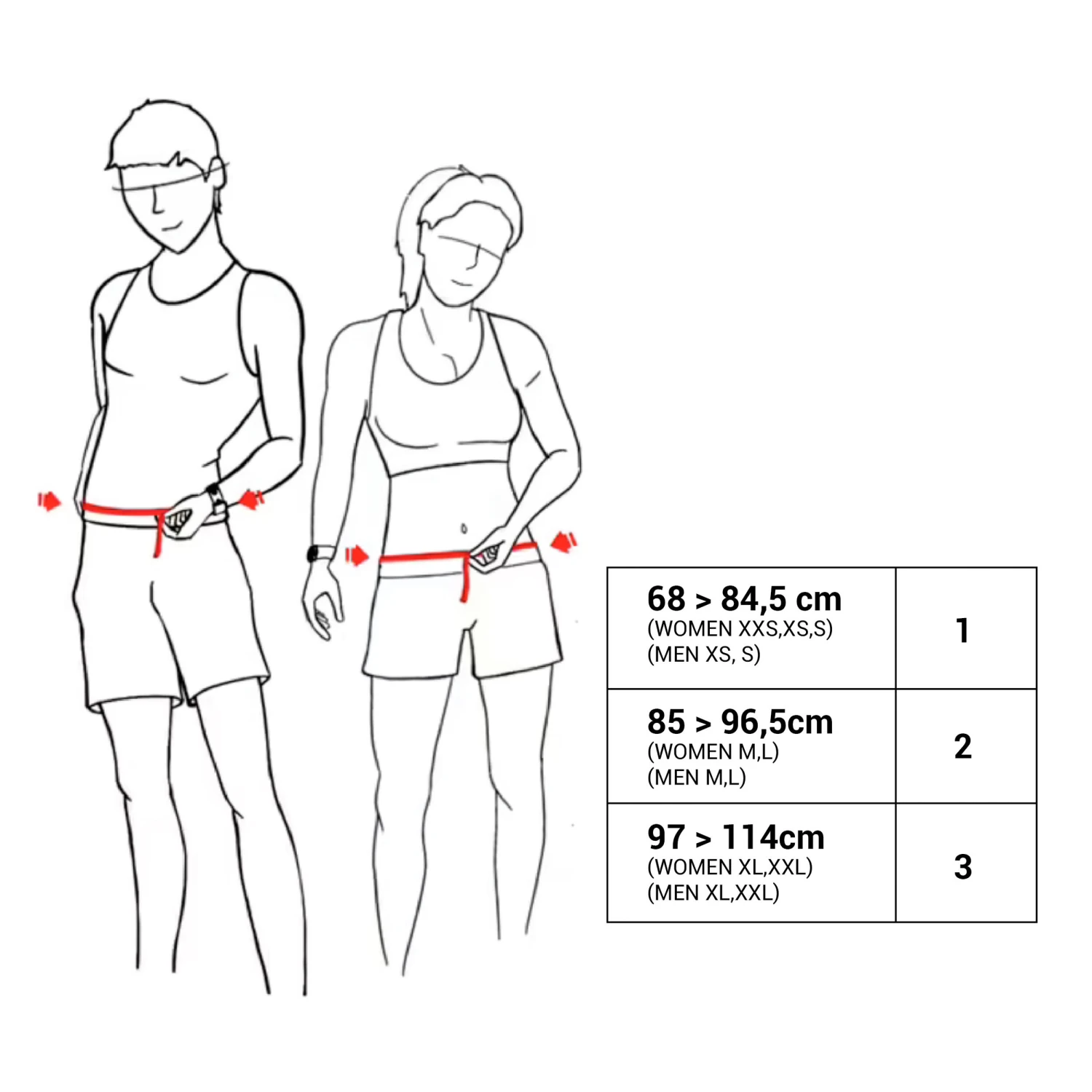 Kalenji COMFORT RUNNING BELT 5 Kalenji COMFORT RUNNING BELT - Image 5