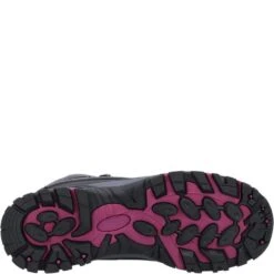 Cotswold Womens/Ladies Calmsden Hiking Boots (Grey/Berry) -Outdoor Products Shop k1d3b58b77c592a59786c781109bfff41