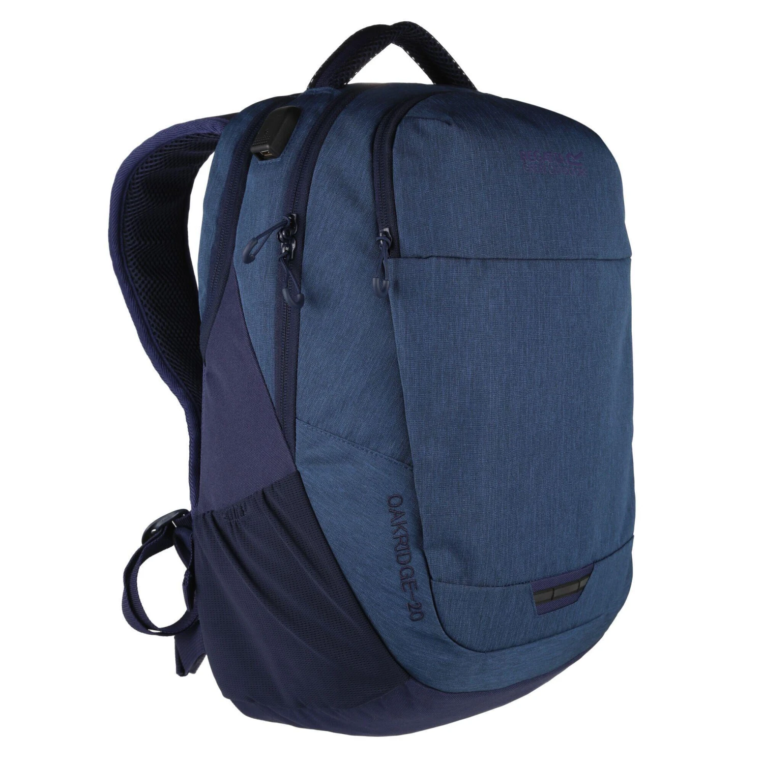 Regatta Unisex Adult Oakridge 20L Backpack (Navy/Dark Denim) 3 Regatta Unisex Adult Oakridge 20L Backpack (Navy/Dark Denim) - Image 3