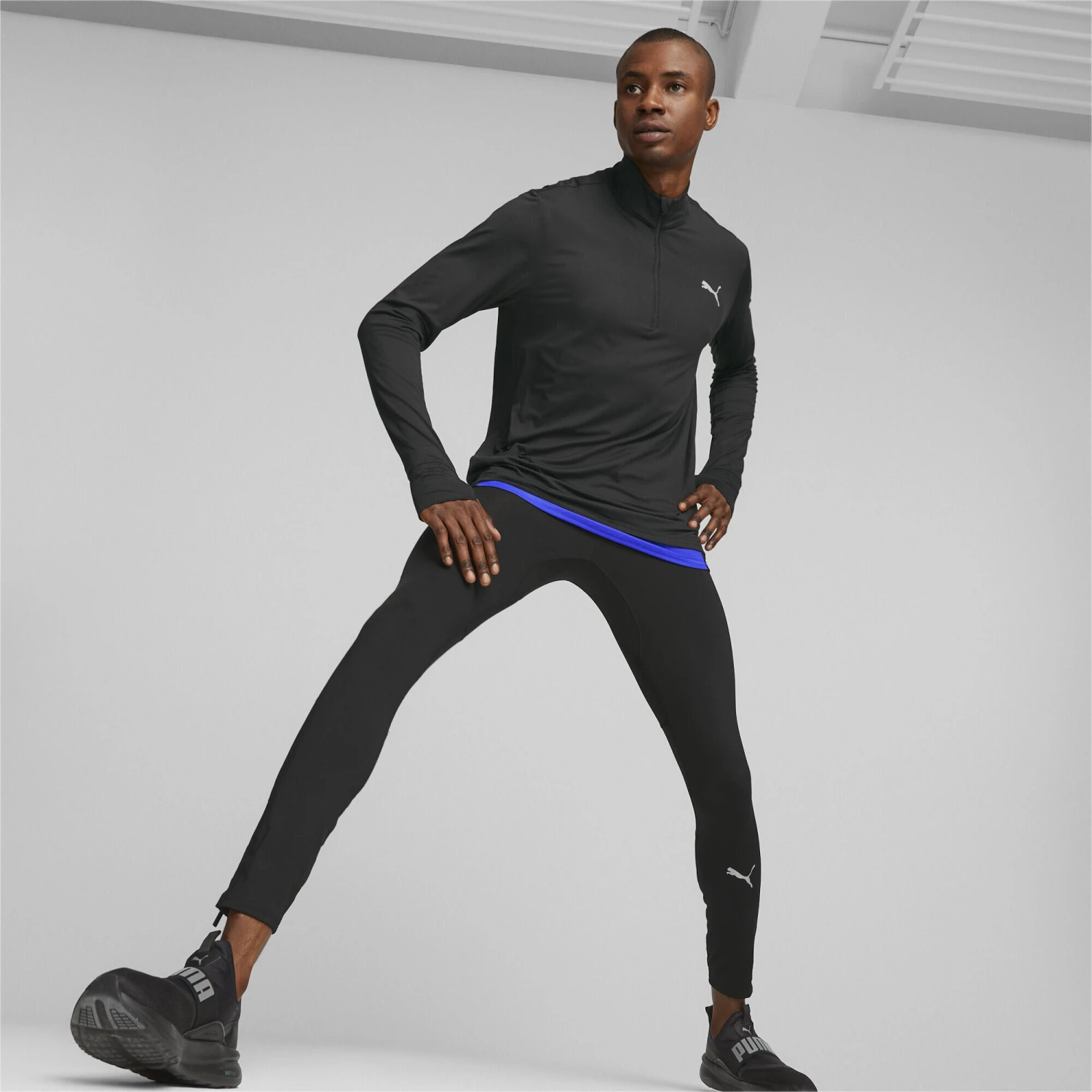 PUMA Mens RUN FAVOURITE Running Tights 2 PUMA Mens RUN FAVOURITE Running Tights - Image 2