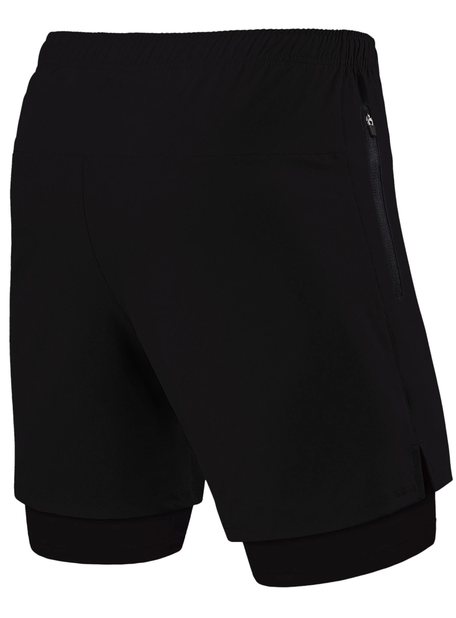 Men's Ultra 2 In 1 Shorts With Zipped Pocket 2 Men's Ultra 2 In 1 Shorts With Zipped Pocket - Image 2
