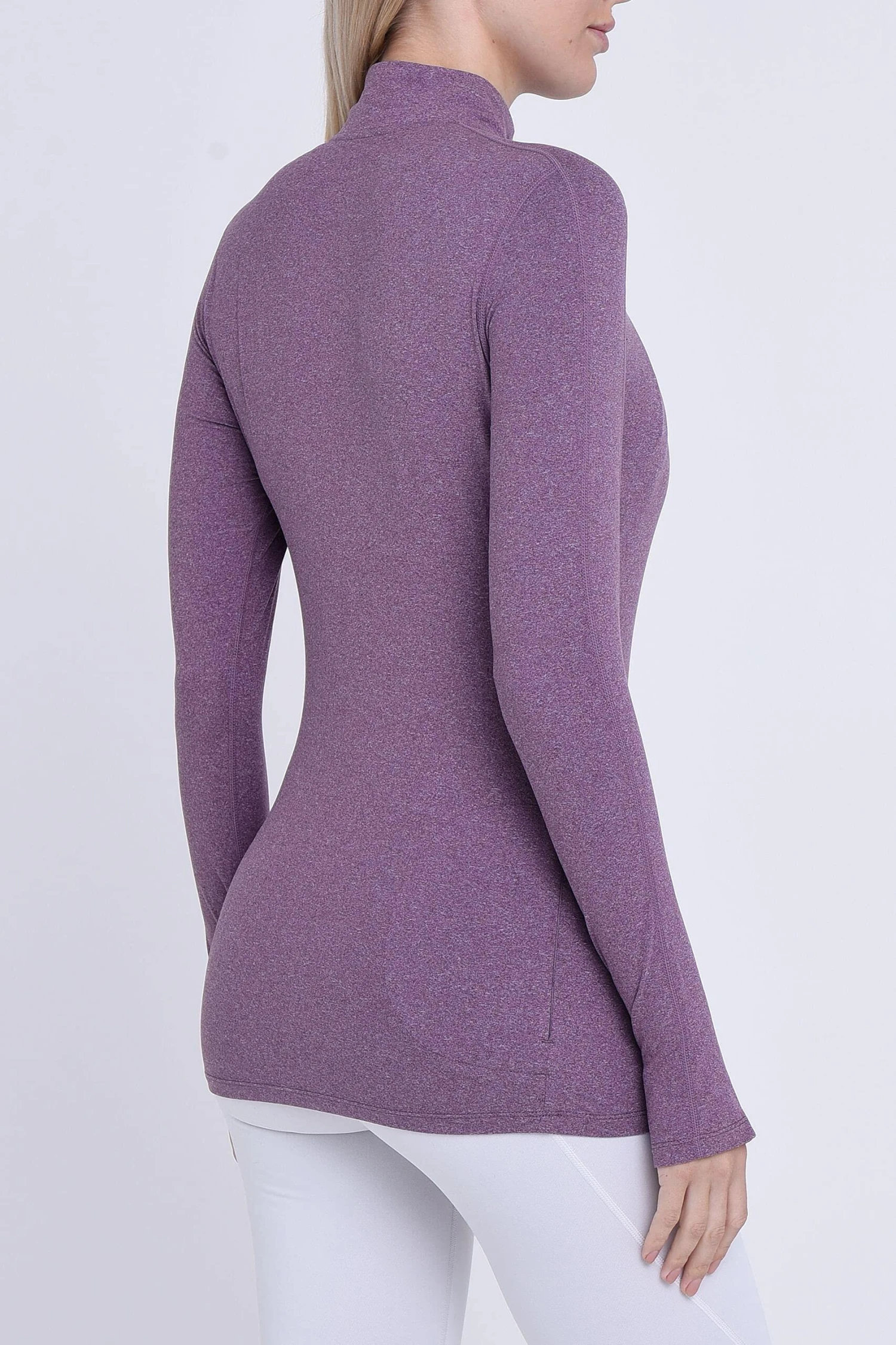 Women's Fusion Long Sleeve Half Zip Top 12 Women's Fusion Long Sleeve Half Zip Top - Image 12