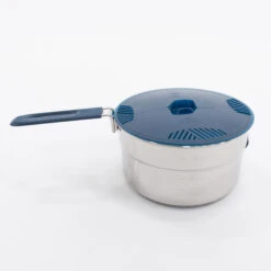 Quechua Hiker's Camping Stainless Steel Cooking Set MH100 4 Person (2.6 L) -Outdoor Products Shop k3a39dcd761542c4223e7883fd34a5b32