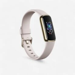 Connected Sport/Health Wristband Fitbit Luxe - Gold/White