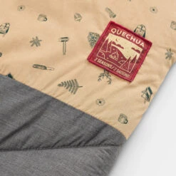 Quechua Camping Sleeping Bag Arpenaz 10° Cotton Double -Outdoor Products Shop k5ac476416b0447a364e8158207d0e26a
