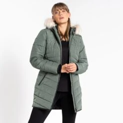 Dare 2b Women's Striking III Mid Length Padded Jacket -Outdoor Products Shop k5e16ecc5edbf4226e6d3e91a9f54c607