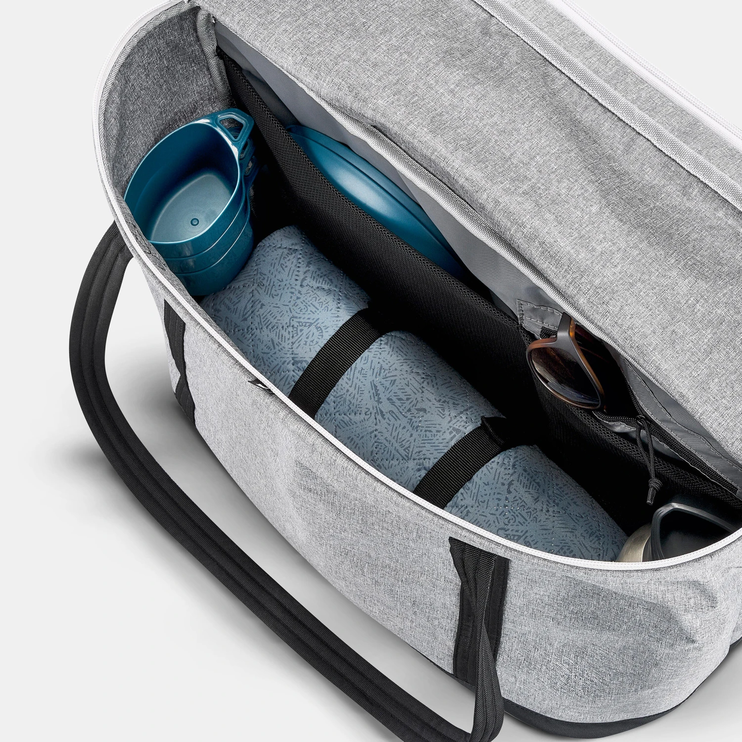 Quechua Isothermal Picnic Bag 40 Litres - 2 Compartments With Insulation 7 Quechua Isothermal Picnic Bag 40 Litres - 2 Compartments With Insulation - Image 7