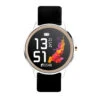 Sekonda Flex Black Silicone Strap Smart Watch With Silver Case