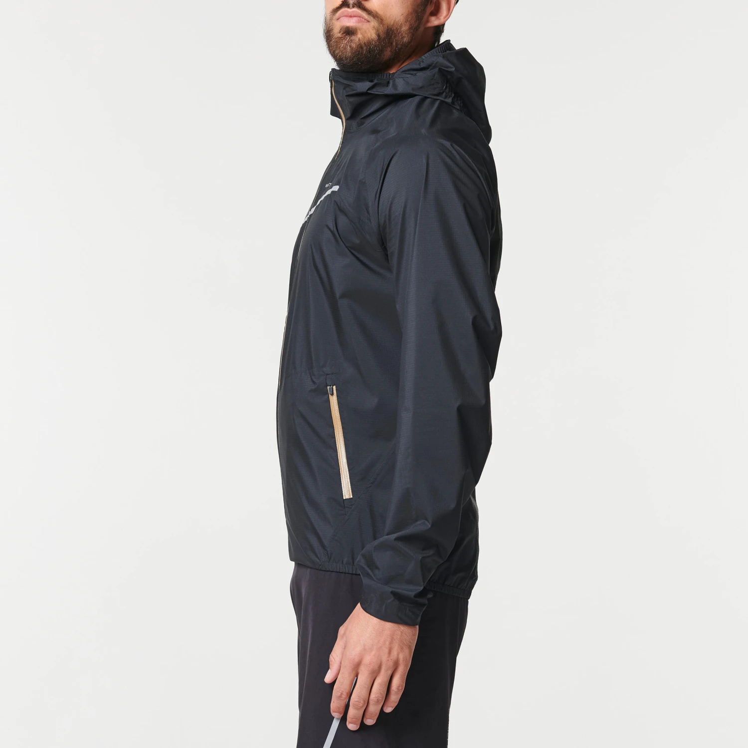 MEN'S TRAIL RUNNING WATERPROOF RAIN LONG-SLEEVED JACKET 9 MEN'S TRAIL RUNNING WATERPROOF RAIN LONG-SLEEVED JACKET - Image 9