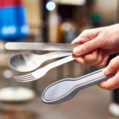 Black+Blum Stainless Steel Cutlery Set With Case Grey -Outdoor Products Shop k6e8860304869fc8c8346ff2f981f5405