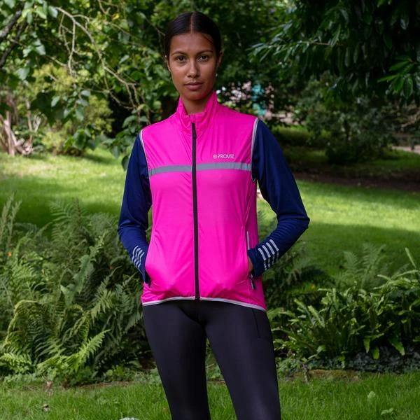 Proviz Classic Women's Reflective Running Gilet 12 Proviz Classic Women's Reflective Running Gilet - Image 12