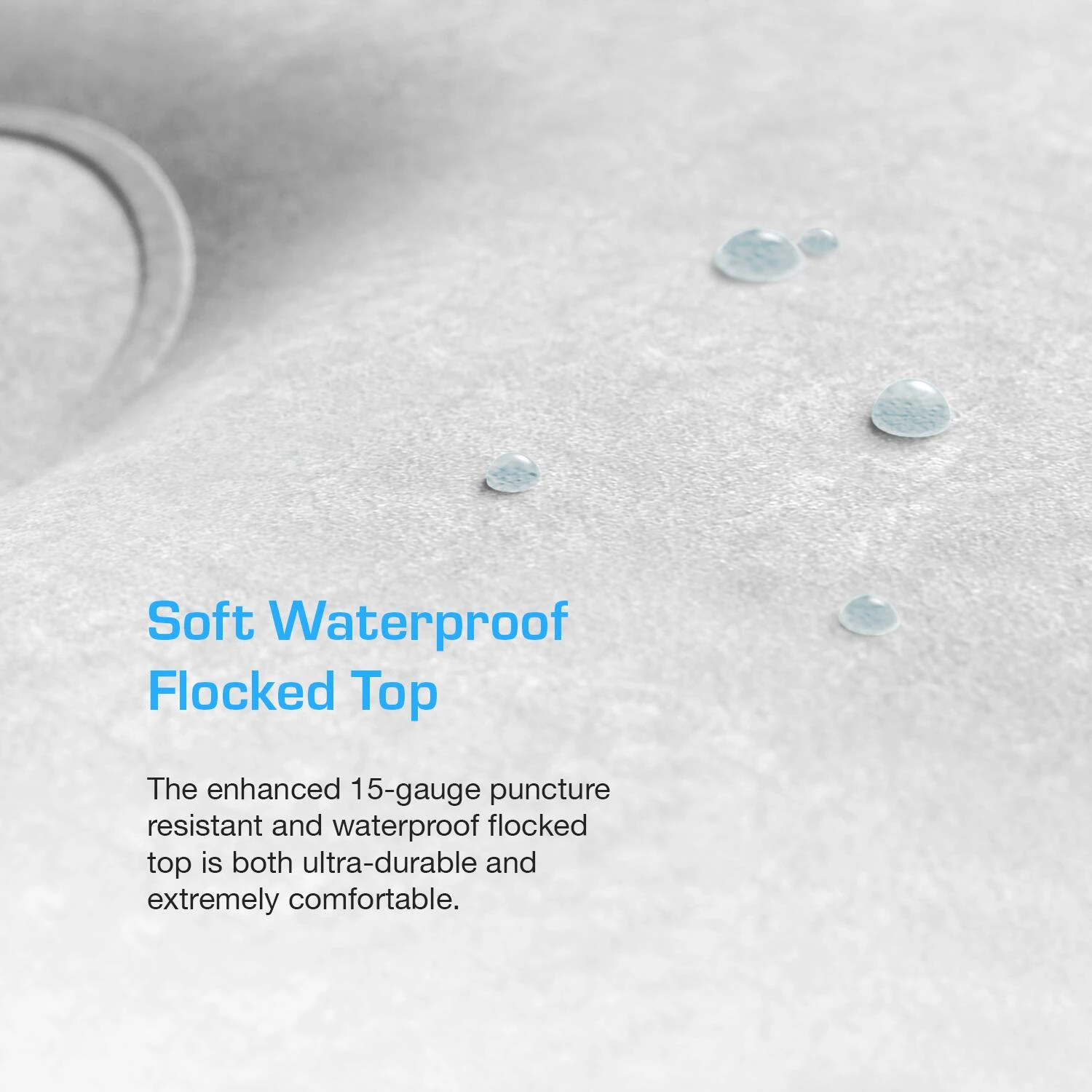 Single Comfort Air Bed – Grey/Navy 7 Single Comfort Air Bed – Grey/Navy - Image 7