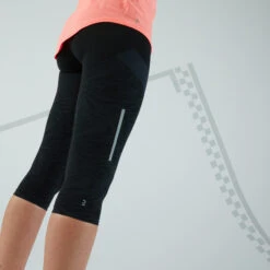 KIPRUN CARE Women's Seamless Cropped Running Bottoms -Outdoor Products Shop k86cd9b5ffe367b00726e4879b31b590c