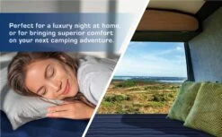 Single Comfort Plus Air Bed – Navy/White -Outdoor Products Shop k8cc5021531f70013326385ea51de4e2f