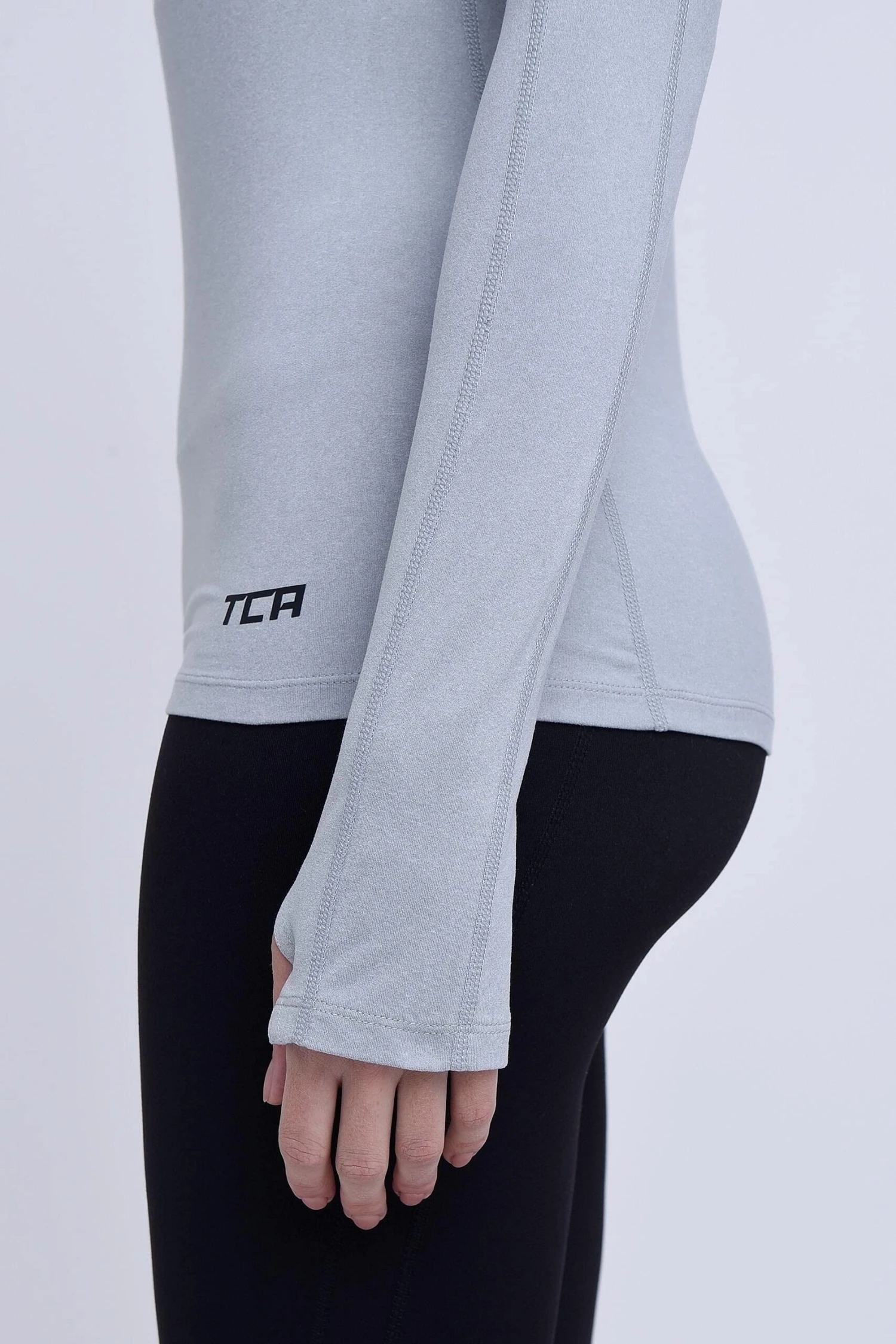 Women's Fusion Long Sleeve Half Zip Top 9 Women's Fusion Long Sleeve Half Zip Top - Image 9