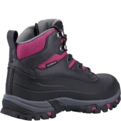 Cotswold Womens/Ladies Calmsden Hiking Boots (Grey/Berry) -Outdoor Products Shop kae4f4d22b5b1f1a190a02f64043b6614