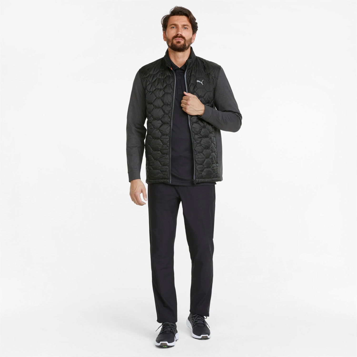 PUMA Mens Cloudspun WRMLBL Golf Jacket 3 PUMA Mens Cloudspun WRMLBL Golf Jacket - Image 3