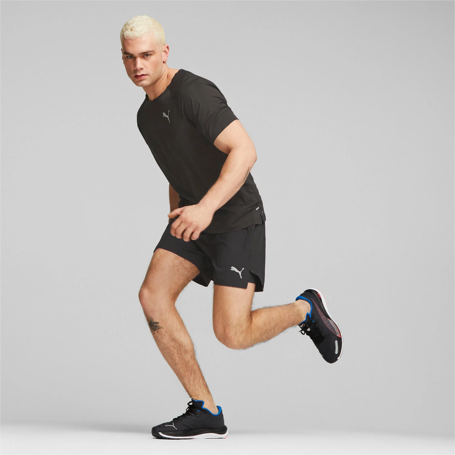 PUMA Mens Ultraspun Running T-Shirt Tee Top 2 PUMA Mens Ultraspun Running T-Shirt Tee Top - Image 2