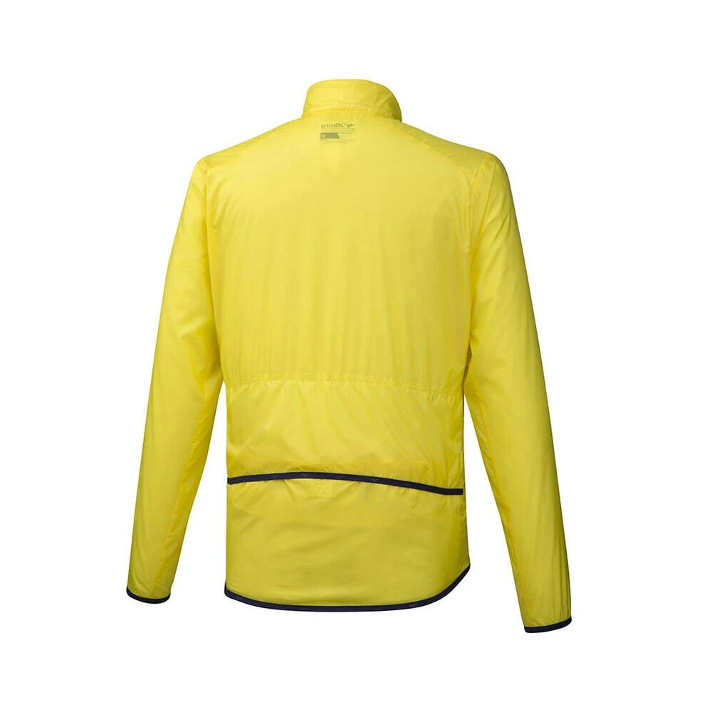 Mizuno Hineri Pouch Mens Running Jacket 2 Mizuno Hineri Pouch Mens Running Jacket - Image 2