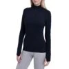 Women's Fusion Long Sleeve Half Zip Top