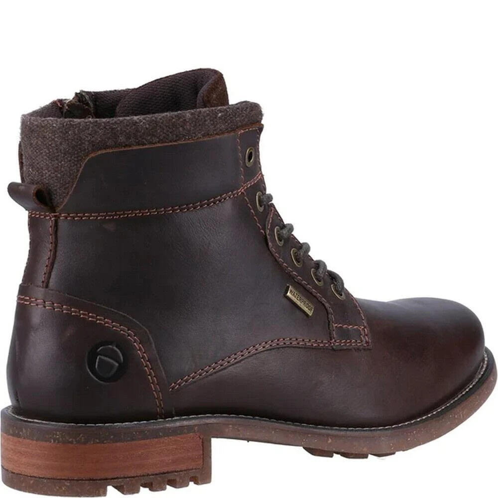 Cotswold Mens Birdwood Leather Ankle Boots (Brown) 4 Cotswold Mens Birdwood Leather Ankle Boots (Brown) - Image 4