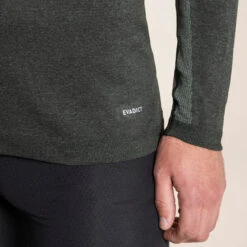 MEN'S LONG-SLEEVED SEAMLESS COMFORTABLE TRAIL RUNNING T-SHIRT - BLACK KHAKI 9 MEN'S LONG-SLEEVED SEAMLESS COMFORTABLE TRAIL RUNNING T-SHIRT - BLACK KHAKI -Outdoor Products Shop kc8235cf9b91722bdca6aa0454d553ac0