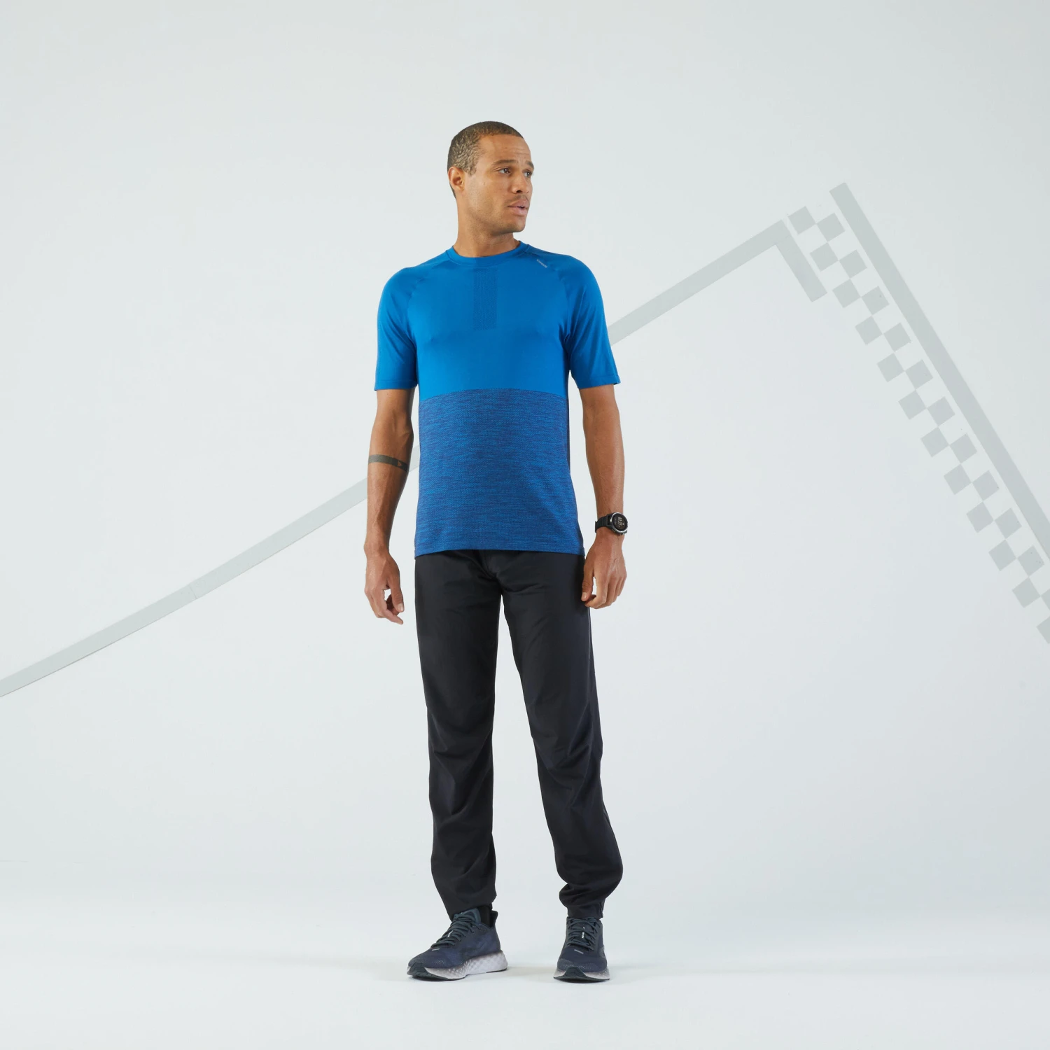 KIPRUN Men's Breathable Running Trousers 2 KIPRUN Men's Breathable Running Trousers - Image 2