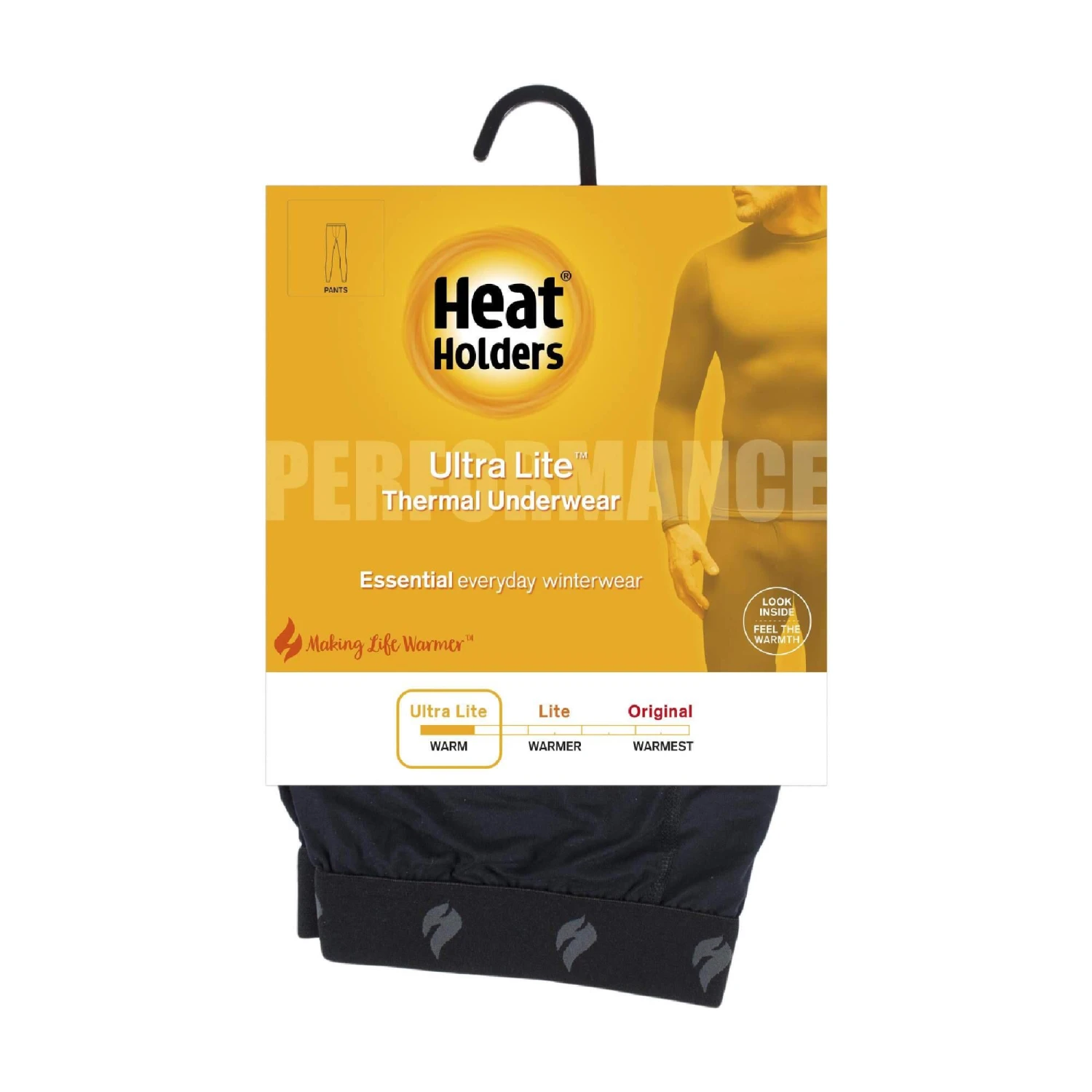 Mens Fleece Lined Long John Thermal Bottoms | Ultra Lightweight 2 Mens Fleece Lined Long John Thermal Bottoms | Ultra Lightweight - Image 2