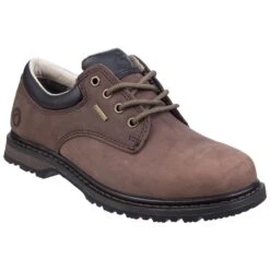 Cotswold Mens Stonesfield Leather Hiking Shoe (Crazyhorse)