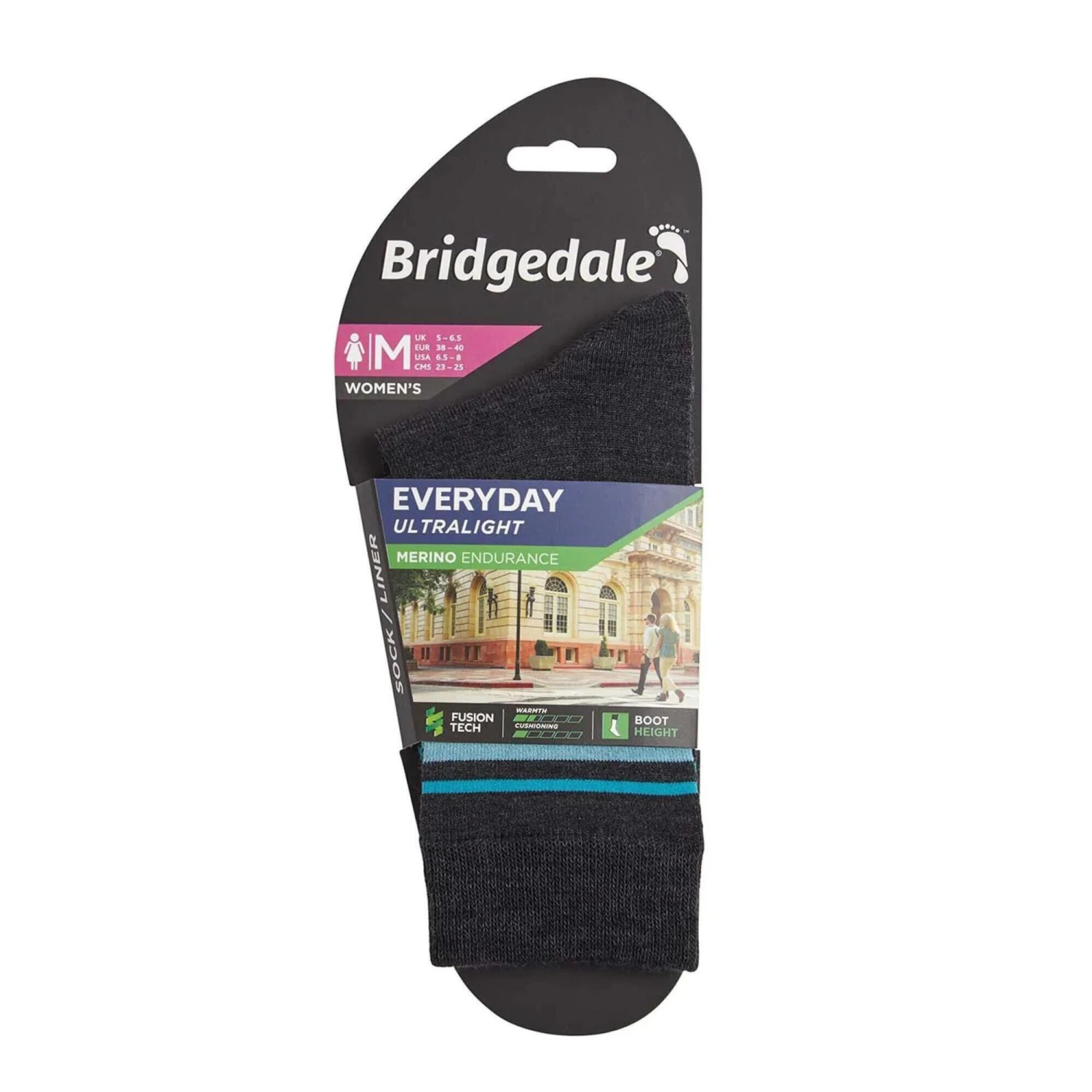 Bridgedale LINER Base Layer Merino Performance Boot Women's 5 Bridgedale LINER Base Layer Merino Performance Boot Women's - Image 5