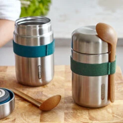 Black+Blum Food Flask 400ml Ocean -Outdoor Products Shop kfb2bb3866363e777685a018f81f2dc42