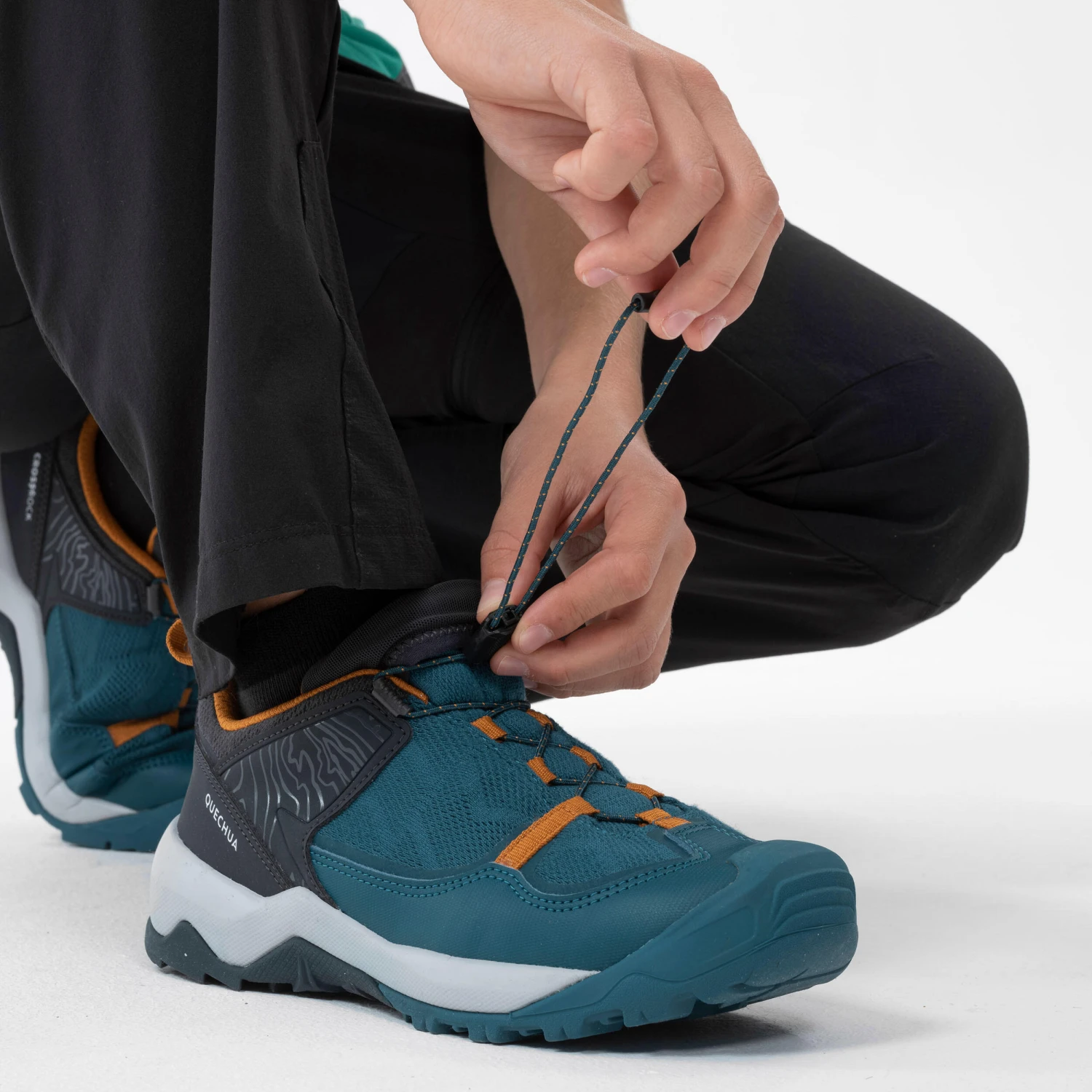 Quechua Children's Hiking Boots With Quick Lacing System Size 2½ To 5 12 Quechua Children's Hiking Boots With Quick Lacing System Size 2½ To 5 - Image 12